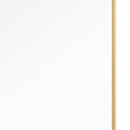 51" Gold Metal Framed Freestanding Standing Mirror