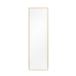 51" Gold Metal Framed Freestanding Standing Mirror