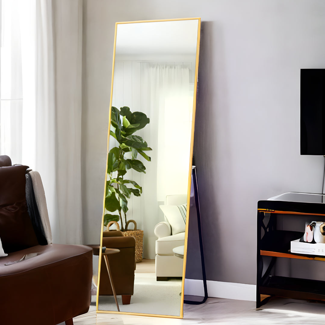 Gold Full Length Standing Mirror