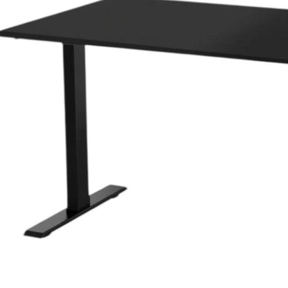 60" Adjustable Black Stainless Steel Standing Desk