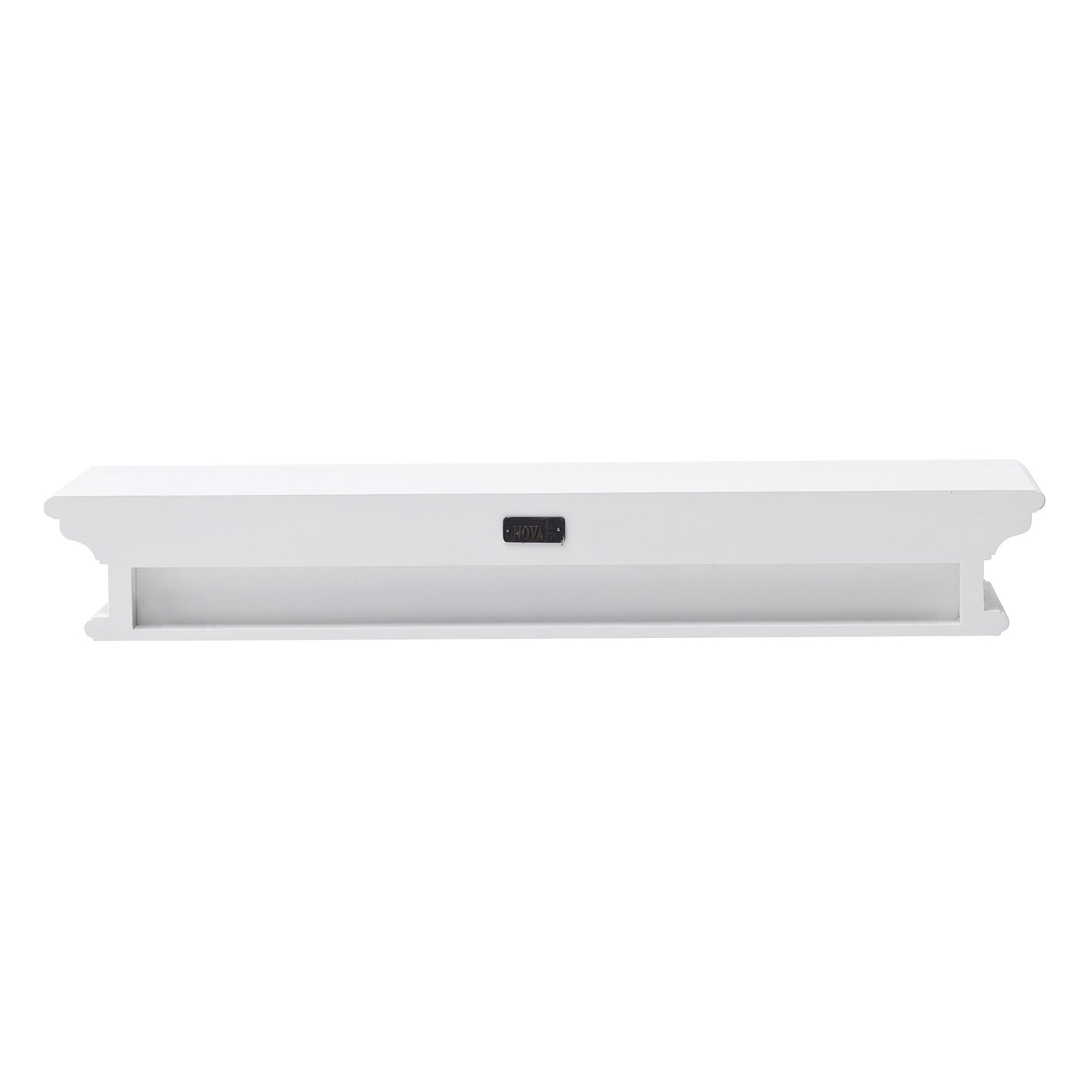 32" Classic White Floating Wall Shelf