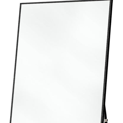 71" Black Metal Framed Standing Mirror