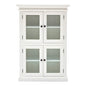 Classic White Two Level Storage Cabinet