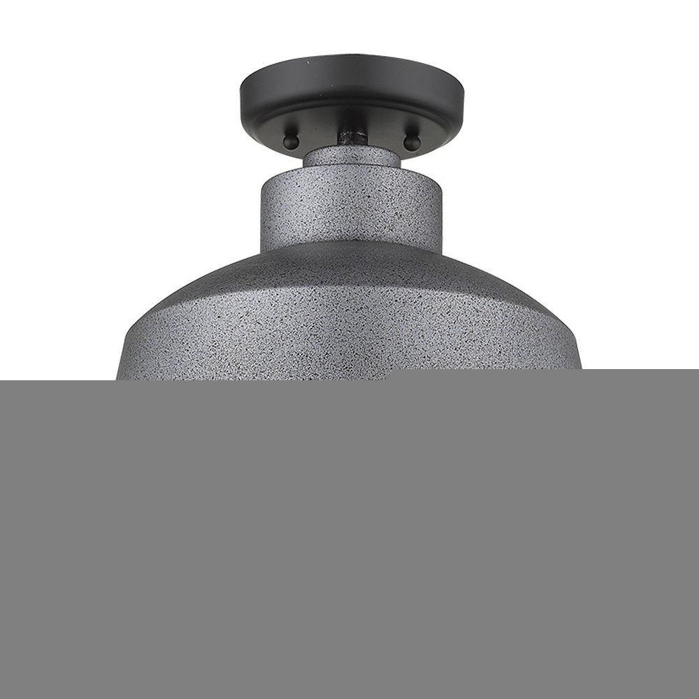 Barnes 1-Light Gray Convertible Pendant