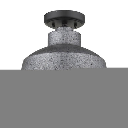 Barnes 1-Light Gray Convertible Pendant