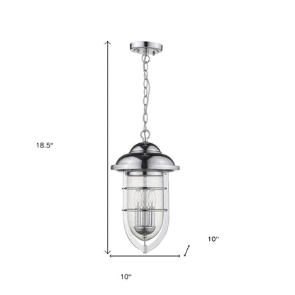 Dylan 3-Light Chrome Hanging Lantern