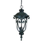 Naples 3-Light Matte Black Hanging Light