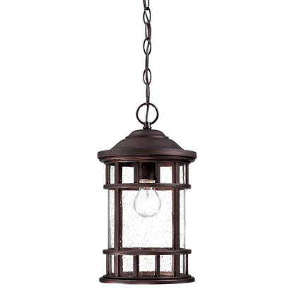 Black Lantern Seeded Metal Dimmable Chandelier With Clear Shades
