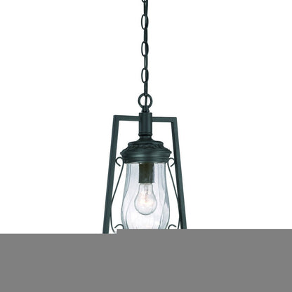 Matte Black Oil Lamp Hanging Light