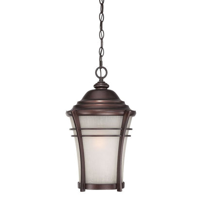 Frosted Glass Bronze Lantern Hanging Light