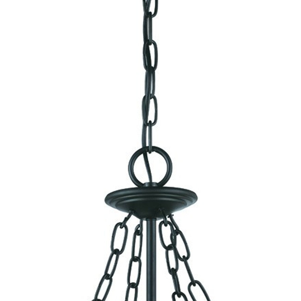 Belle 3-Light Matte black Hanging light