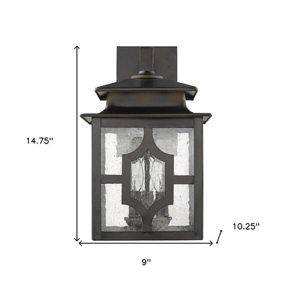 Calvert 3-Light Oil-Rubbed Bronze Wall Light