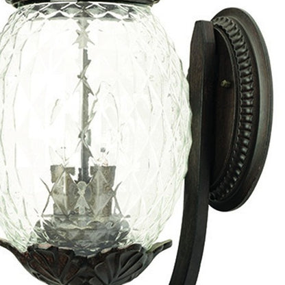 Lanai 3-Light Black Coral Wall Light