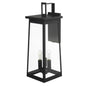 Alden 3-Light Matte Black Wall Light
