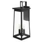 Alden 3-Light Matte Black Wall Light