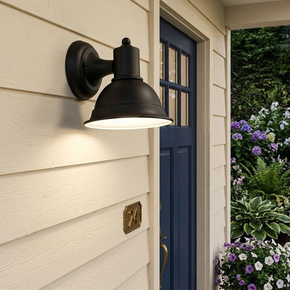 Matte Black Aluminum Wall Sconce