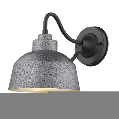 Barnes 1-Light Gray Wall Light