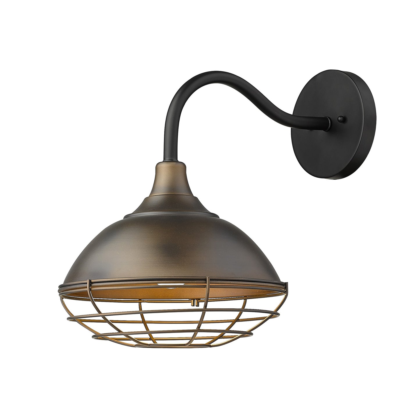 Afton 1-Light Oil-Rubbed Bronze Wall Light