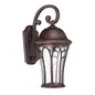 Bronze Tapered Goblet Wall Light