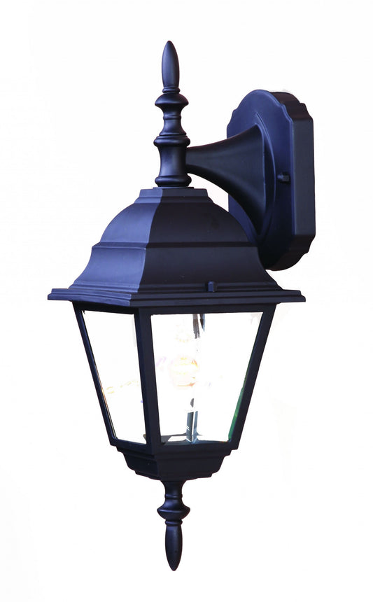 Black Swing Arm Outdoor Wall Light