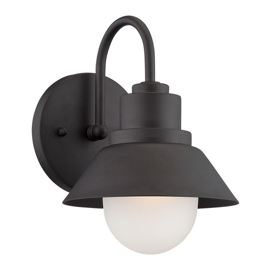 Matte Black Lamp Shade Wall Light