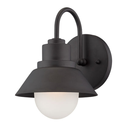 Matte Black Lamp Shade Wall Light