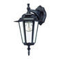 Antique Bronze Glass Hanging Lantern Wall Light