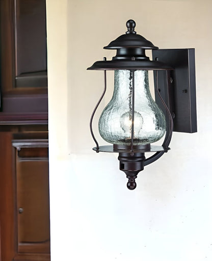 Antique Bronze Oil Lantern Hanging Light
