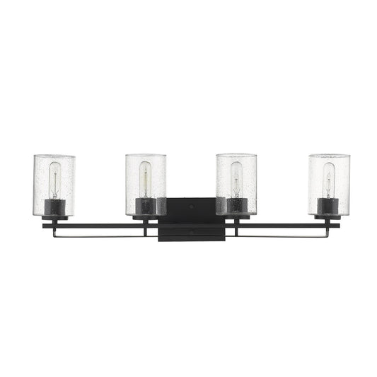 Orella 4-Light Matte Black Sconce