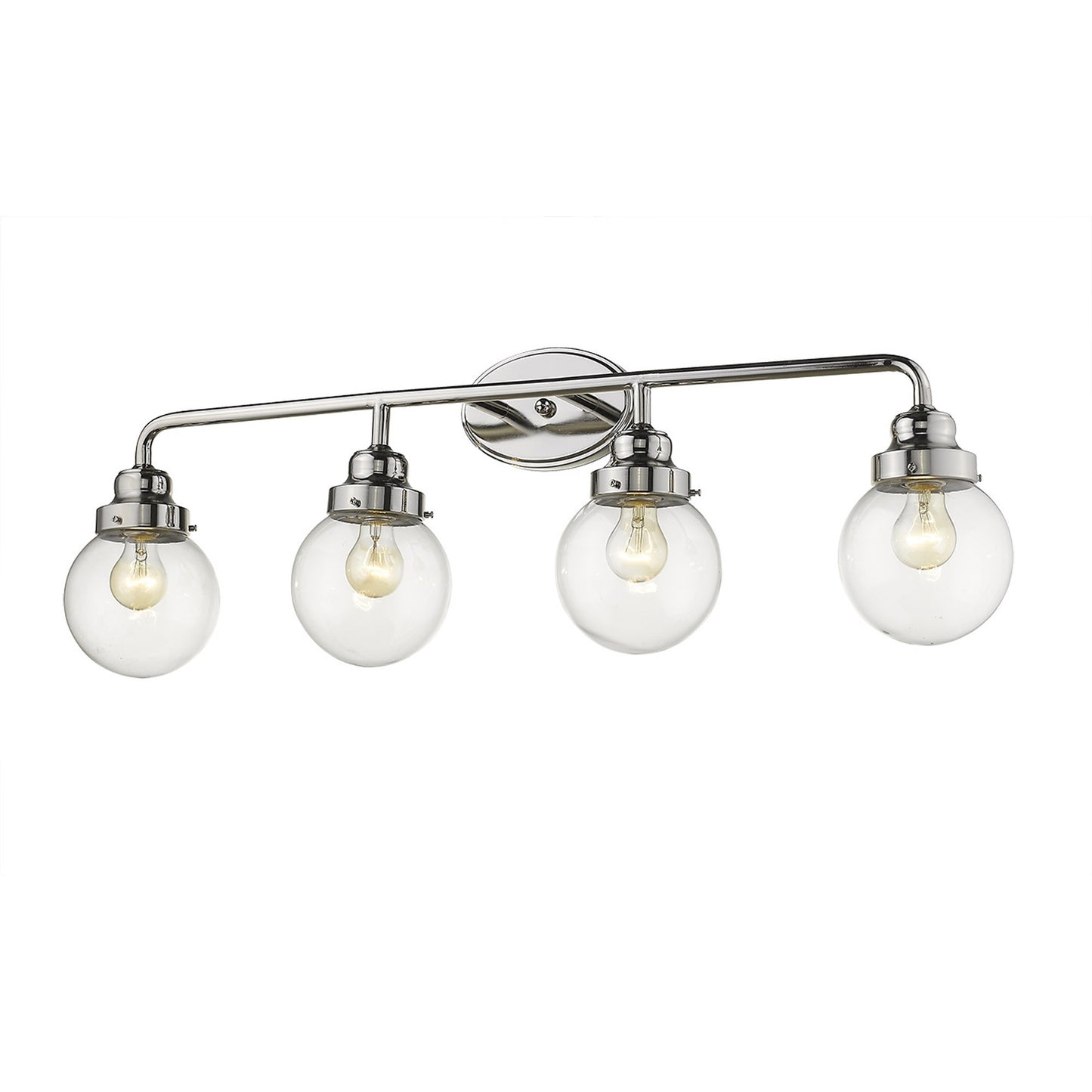 Portsmith 4-Light Polished Nickel Vanity