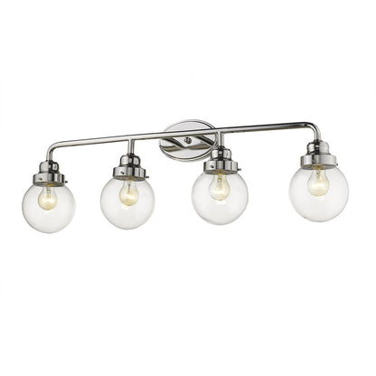 Portsmith 4-Light Polished Nickel Vanity