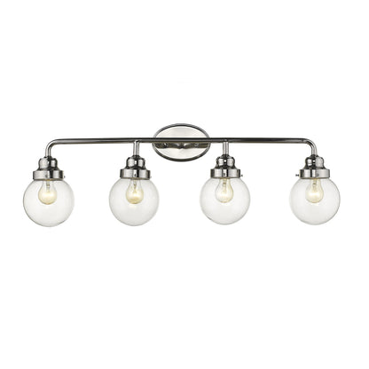 Portsmith 4-Light Polished Nickel Vanity