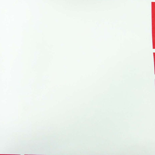 18" Red And White Geometric Fabric Throw Pillow