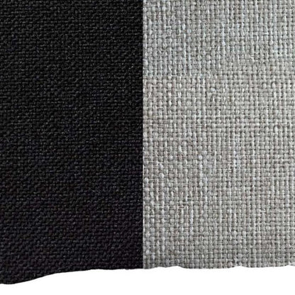 Tricolored Faux Leather Lumbar Throw Pillow