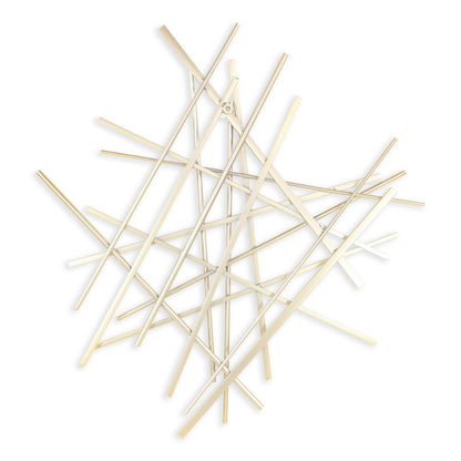 Silver Steel Wall Decor