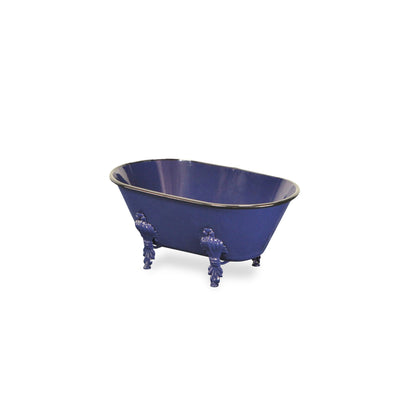 Royal Blue Bathtub Decorative Sculpture