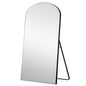 71" Black Arch Wood Frame Full Length Standing Mirror