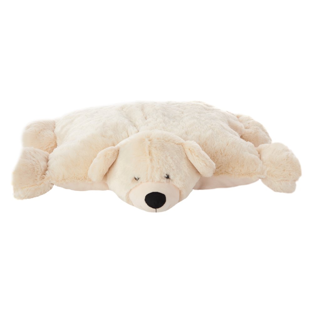 22" X 18" Ivory Bear Throw Pillow