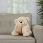 22" X 18" Ivory Bear Throw Pillow