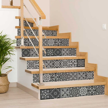 7" x 7" Gray Peel And Stick Removable Tiles
