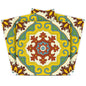 4" X 4" Fortuna Peel and Stick Removable Tiles