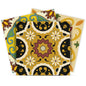 4" X 4" Auguri Mix Peel and Stick Removable Tiles