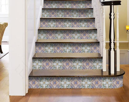 5" x 5" Green Peel And Stick Removable Tiles