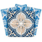 4" X 4" Blue Taupe Tobi Peel And Stick Tiles