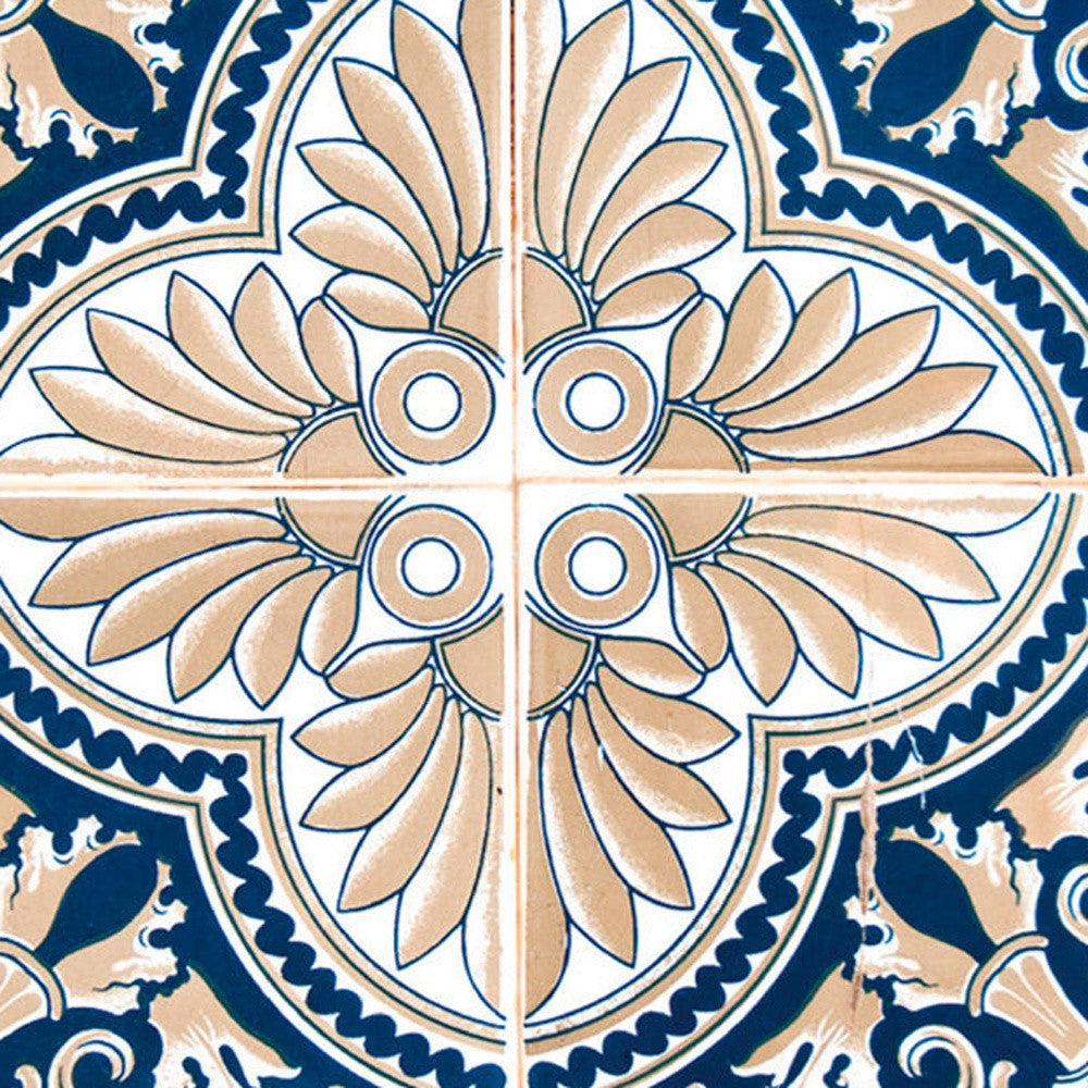 4" X 4" Blue Taupe Tobi Peel And Stick Tiles