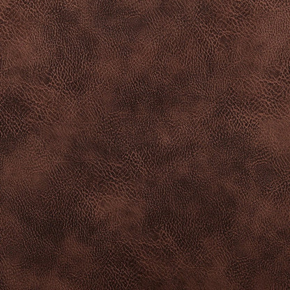 Set of Two Brown and Black Upholstered Fabric Dining Side Chairs