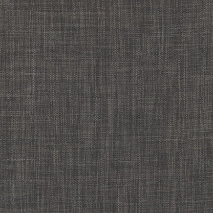 Dark Gray And Black Upholstered Fabric Dining Arm Chair