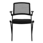 Set of Two Black Mesh Conference Office Chair