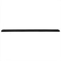 75" Black Wooden Wall Mounted Floating Shelf