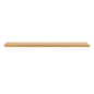 75" Natural Wooden Wall Mounted Floating Shelf
